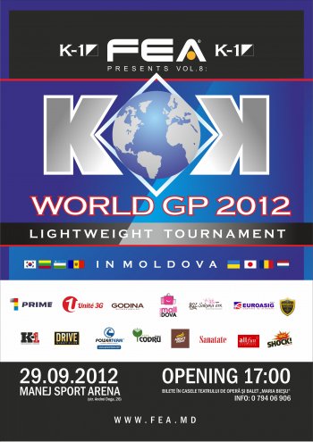 “FEA PRESENTS Vol.8 KOK WORLD GP 2012 LIGHTWEIGHT TOURNAMENT”