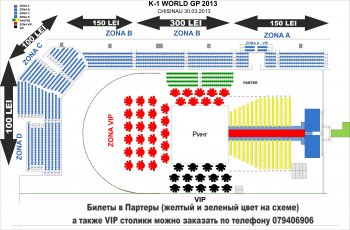 FEA presents Vol.10 K-1 WORLD GP 2013 Middleweight Tournament in Moldova.