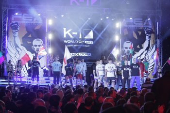 Первое долгожданное видео K-1 WGP 2013 in MOLDOVA