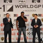 Press Conference K-1 WORLD GP 2013 IN MOLDOVA