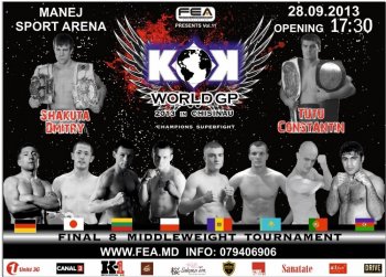 KOK WORLD GP 2013 in CHISINAU. PROMO.