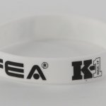 Жгуты силиконовые цвет черный и белый лого FEA и WAK-1F
