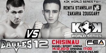 KOK WORLD SERIES FIGHT Renita Stanislav vs Zakaria Zouggary weight 64kg.