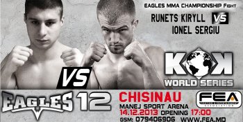 Runets Kiryll vs Ionel Sergiu EAGLES MMA CHAMPIONSHIP FIGHT.