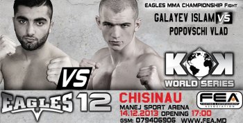 Galayev Islam vs Popovschi Vlad EAGLES MMA CHAMPIONSHIP Fight