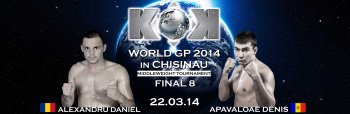 Апавалоае Денис восьмой участник KOK WORLD GP 2014 FINAL8.