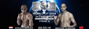 Произошла замена в основной восьмерке KOK World GP 2014 in Chisinau