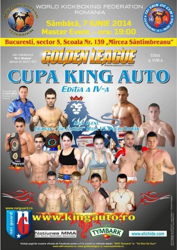 Молдавские бойцы из клуба B1 отлично проявили себя на турнире  "Golden League Cupa King Auto" который проходил в Бухаресте 7 июня.