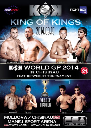 FEA presents KOK WORLD GP 2014 Vol.21 in CHISINAU 19.09.2014.