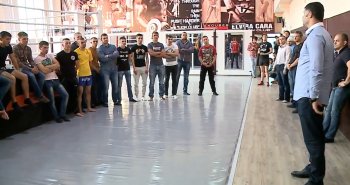 Эксклюзивное видео Реми Боньяски и Даниела Гицэ во время посещения клубов ЛИОН и Тай Боксинг Клуб.