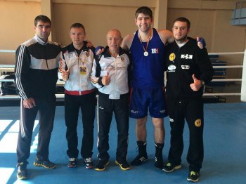 Максим Болотов серебряный призер Чемпионата РМ по боксу - 2014. 