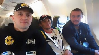 Сегодня Сергей Морарь с тренером Андреем Гросу и Кырлиг Степаном в роли секунданта вылетели в Ригу.