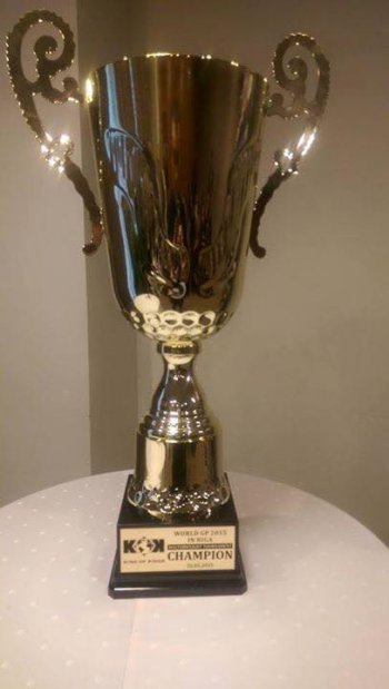 Поздравляем Сергея с уверенной победой и званием чемпиона КОК WGP 2015 in RIGA. 