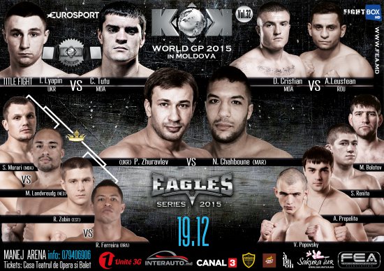 KOK WGP 2015 EAGLES SERIES in MOLDOVA, December 19th. Promo.