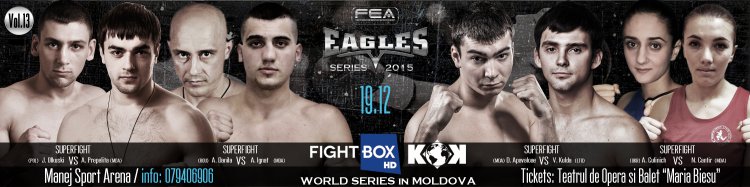 KOK WGP 2015 Welterweight Tournament EAGLES SERIES in Moldova 19/12/15/