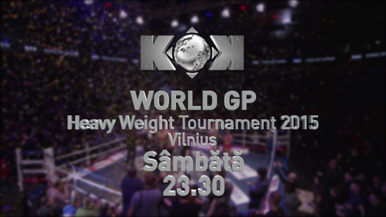 Суббота 23 января, 23:30 трансляция KOK WORLD GP 2015 Heavyweight Tournament in Vilnius на CANAL3.