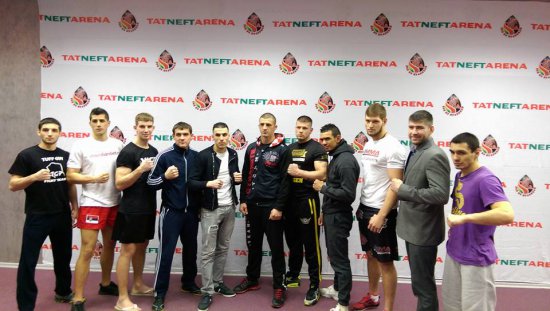 Вчера в Казани прошло взвешивание и пресс конференция перед сегодняшним турниром TATNEFT