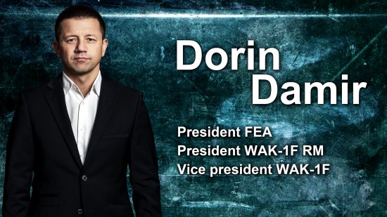Поздравляем президента ассоциации FEA Дорина  Дамир с Днем Рождения!!!