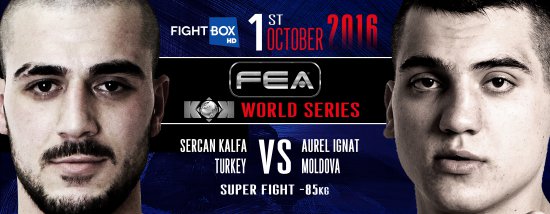 Aurel Ignat vs Sercan Kalfa - суперфайт, категория -85кг в рамках FEA World Series Tournament 2016.