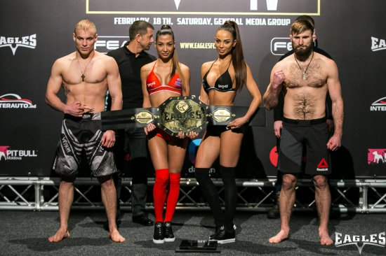 Full video from official weigh in EAGLES IV in Moldova.