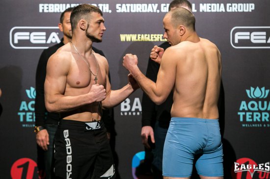 Full video from official weigh in EAGLES IV in Moldova.