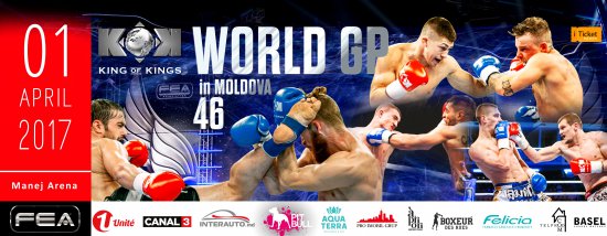 KOK WORLD GP Vol.46 in Moldova. 1-st April, Chisinau, Manej Arena