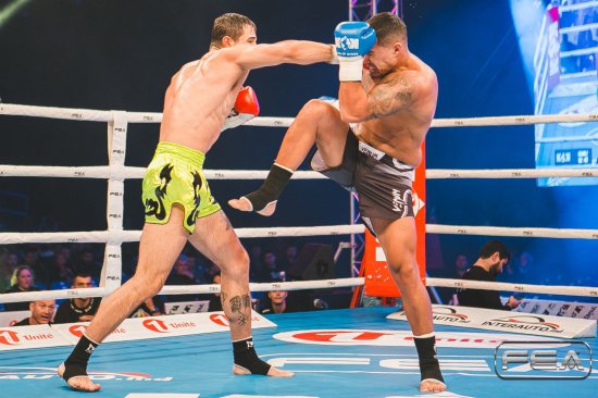 Full Fight (Ukraine) Anton Kalitventev vs Sevastian Alexandru (Moldova). Super Fight -78 kg. KOK WGP 48 under-card