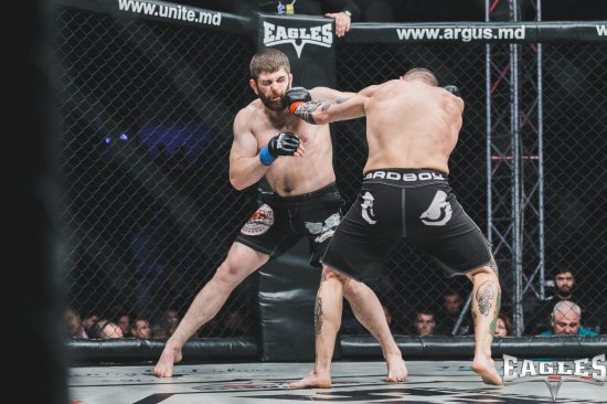 Full Video.  (Belarus) Ivan Zhvirblia vs Oleg Craciun (Moldova). WELTERWEIGHT BOUT( -74 kg) EAGLES FC VII.