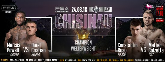 FEA presents! Crazy Fighting Night! KOK 56 in Chisinau