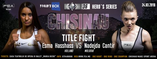 FEA presents! Crazy Fighting Night KOK 56 in CHISINAU!