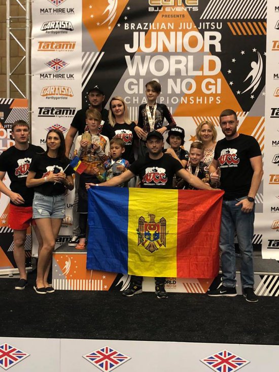Premieră pentru Republica Moldova: Campioni mondiali la  Brazilian Jiu Jitsu şi Grappling