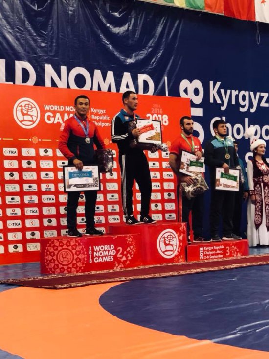 Игорь Бешляга завоевал бронзу на всемирных играх кочевников.
