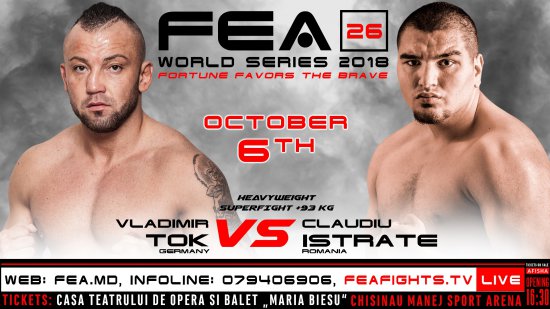 FEA WORLD SERIES 2018, October 6th.