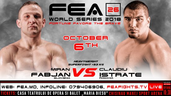Super Fight +93kg (Slovenia) Miran Fabjan vs Claudiu Istrate (Romania)