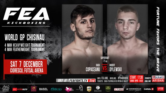 Fea Kickboxing - Chiar din prima parte vor avea loc lupte foarte spectaculoase. În care vom vedea tineri luptători,