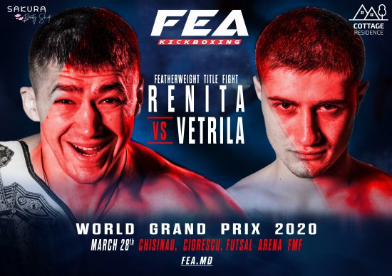 Promo. FEA featherweight title fight. Stanislav Reenita vs Marin Vetrila.